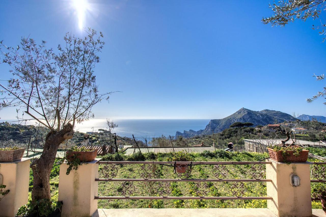 Il Pioppo - Country House Sea View Massa Lubrense Bagian luar foto