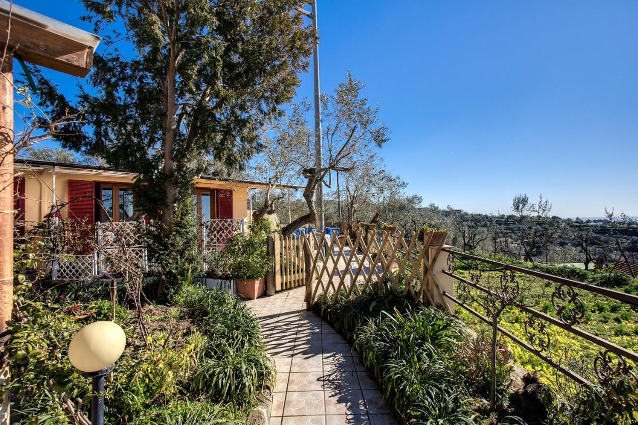 Il Pioppo - Country House Sea View Massa Lubrense Bagian luar foto